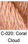 Vineyard Silk C-020 Coral Cloud