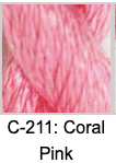 Vineyard Silk C-211 Coral Pink