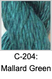Vineyard Silk C-204 Mallard Green