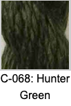 Vineyard Silk C-068 Hunter Green
