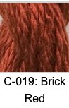 Vineyard Silk C-019 Brick Red